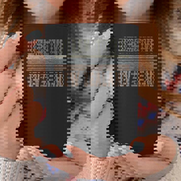 レトロ クイーンズタウン ニュージーランド コーヒーマグ 面白い贈り物