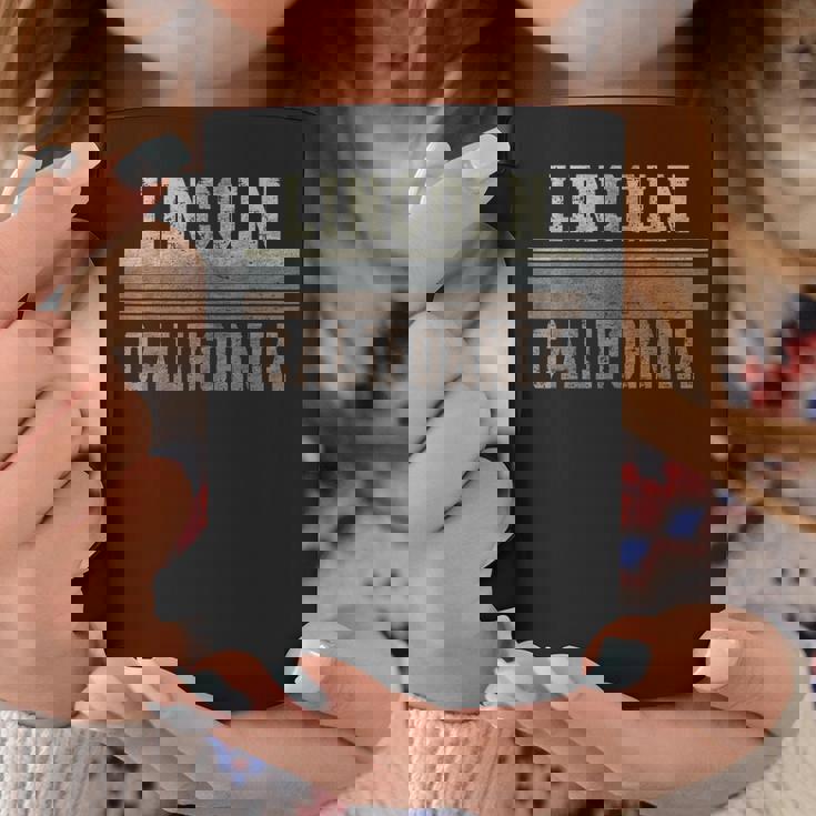 レトロ リンカーン カリフォルニア コーヒーマグ 面白い贈り物