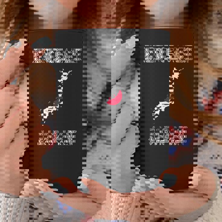 レトロな城崎 日本 アンティーク調 日本 国旗 コーヒーマグ 面白い贈り物