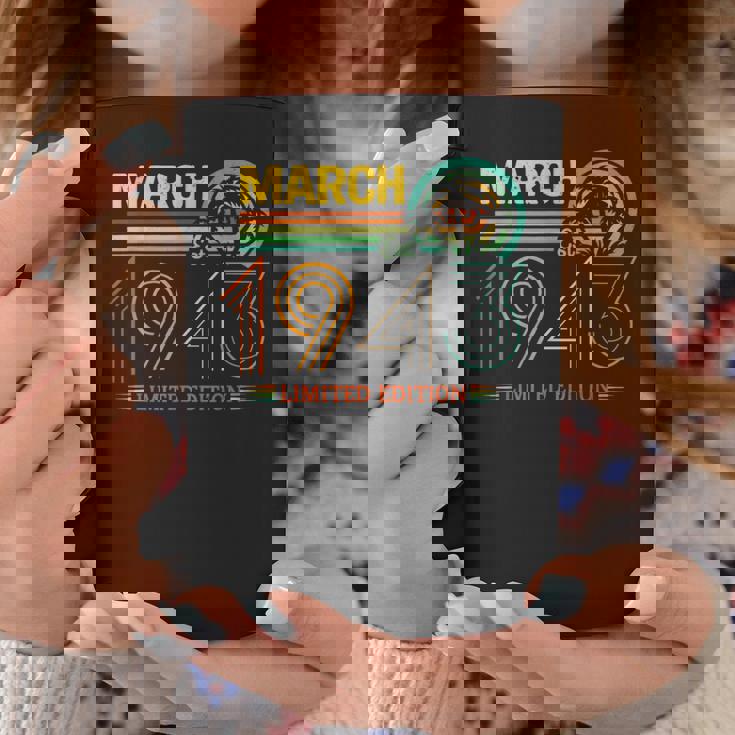 レトロマーチバースデー1943年限定版ヴィンテージ83歳。 コーヒーマグ 面白い贈り物