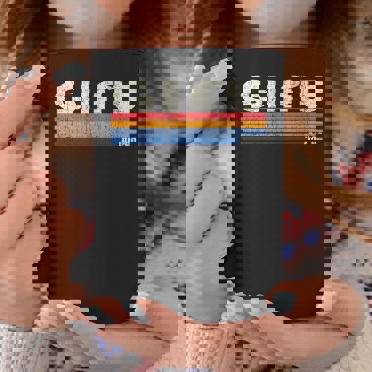 レトロヴィンテージ 70年代80年代スタイル 岐阜、日本 コーヒーマグ 面白い贈り物