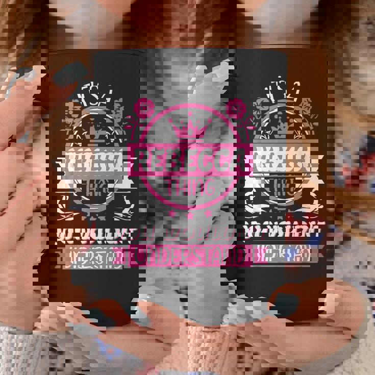 レベッカの名前 コーヒーマグ 面白い贈り物