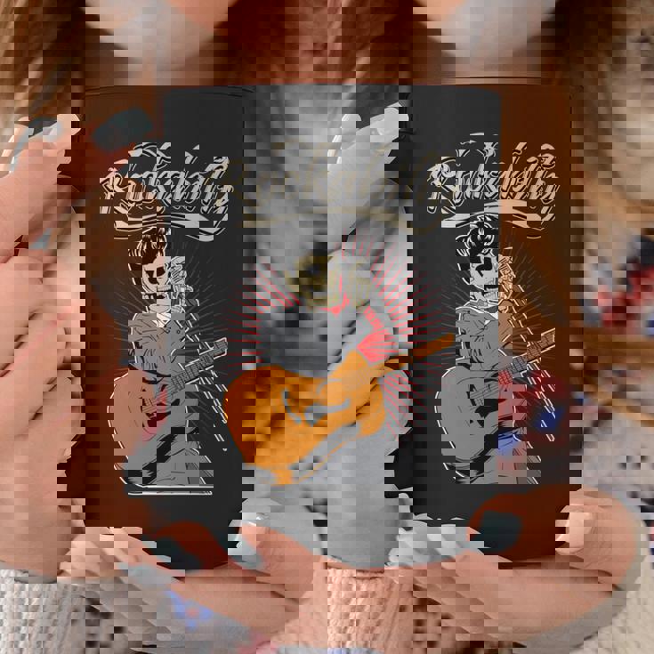 ロカビリー ピンナップ ホットロッド オールドスクール ロカビリー 長袖tシャツ コーヒーマグ 面白い贈り物