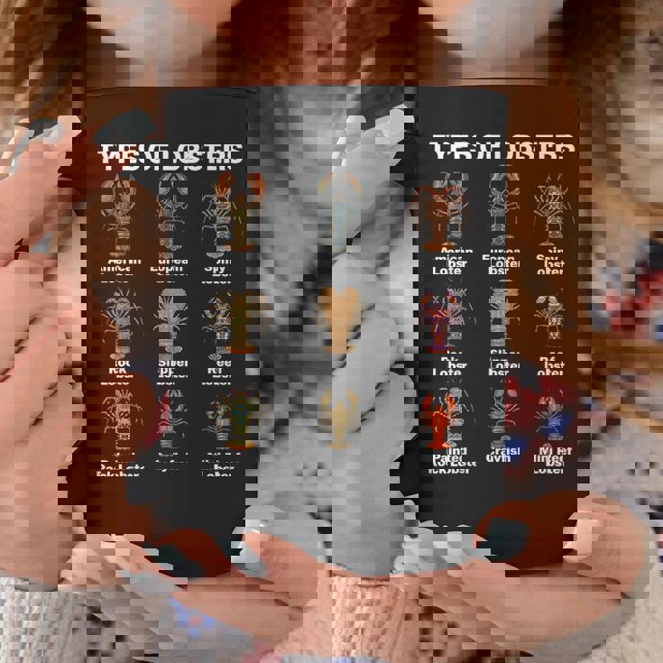 ロブスターの種類、ロブスター種チャート コーヒーマグ 面白い贈り物