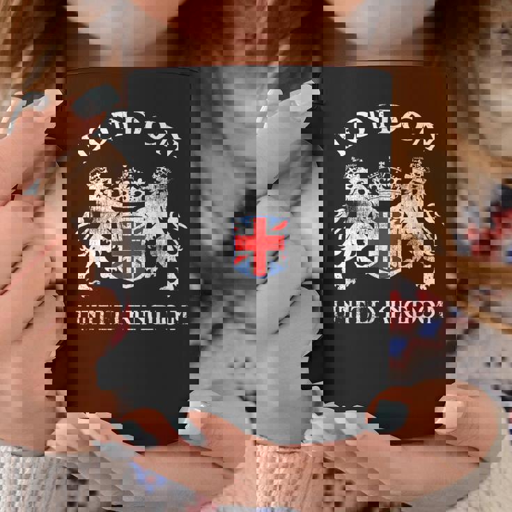 ロンドンのお土産 英国エンブレム 英国国旗 記念品 サイト コーヒーマグ 面白い贈り物