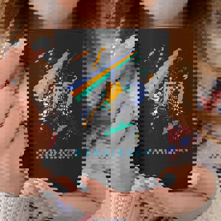 ワシリー・カンディンスキー抽象アートスモールワールドiv コーヒーマグ 面白い贈り物