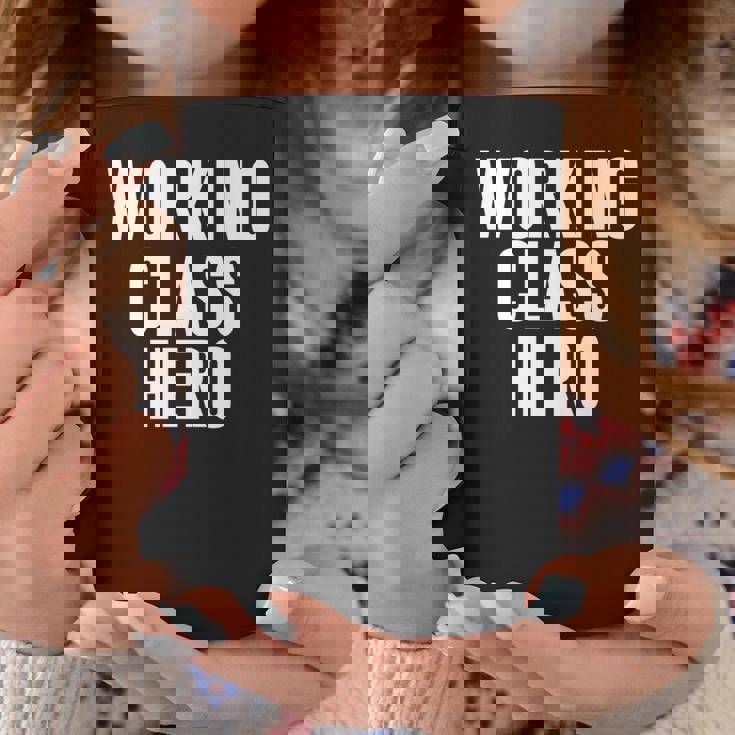 ワーキングクラスヒーロー 長袖tシャツ コーヒーマグ 面白い贈り物