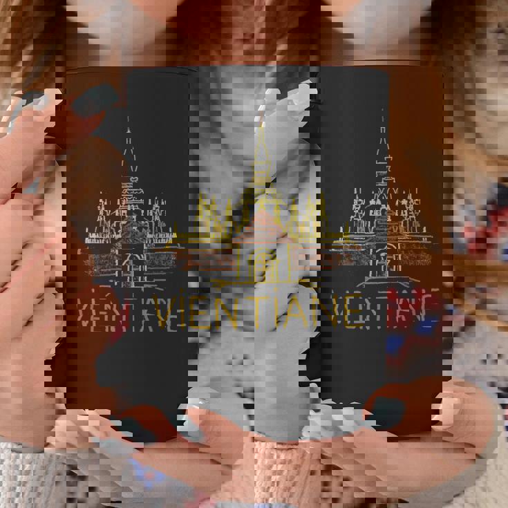 ヴィエンチャンシティ・ラオス お土産ギフト 男性 女性 コーヒーマグ 面白い贈り物