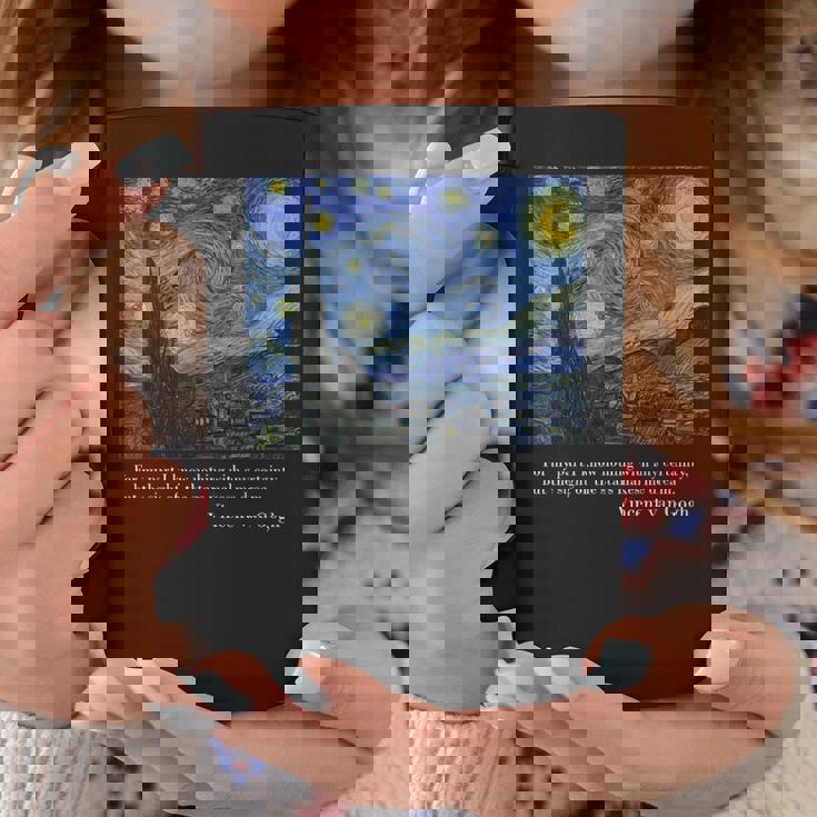 ヴィンセント・ファン・ゴッホによる星月夜 コーヒーマグ 面白い贈り物