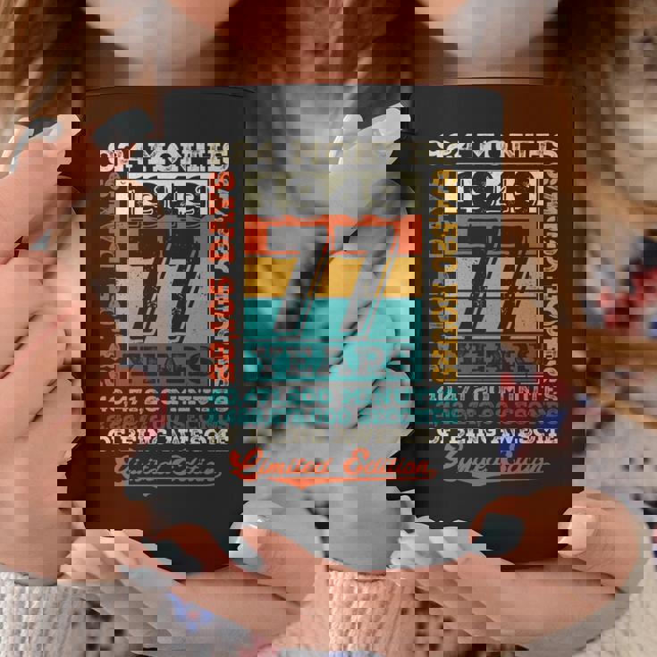 ヴィンテージ 1949 ギフト 男性 女性 長寿祝い 1949年生まれ 喜寿祝い ユニークな誕生日プレゼント 長袖tシャツ コーヒーマグ 面白い贈り物