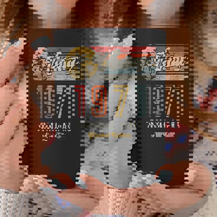 ヴィンテージ 1971 オリジナルパーツ パームス 55歳の誕生日 コーヒーマグ 面白い贈り物