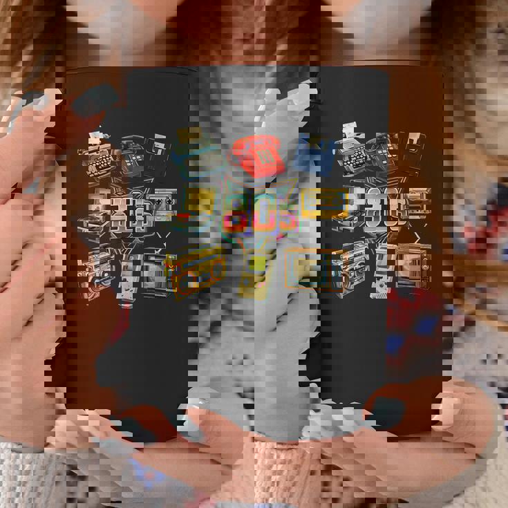 ヴィンテージ 1980年代 エレクトロニクス レトロ 楽しい スローバック コーヒーマグ 面白い贈り物