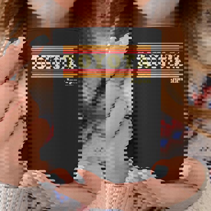 ヴィンテージ 80年代 トヨタ 日本 レトロ グラフィック コーヒーマグ 面白い贈り物