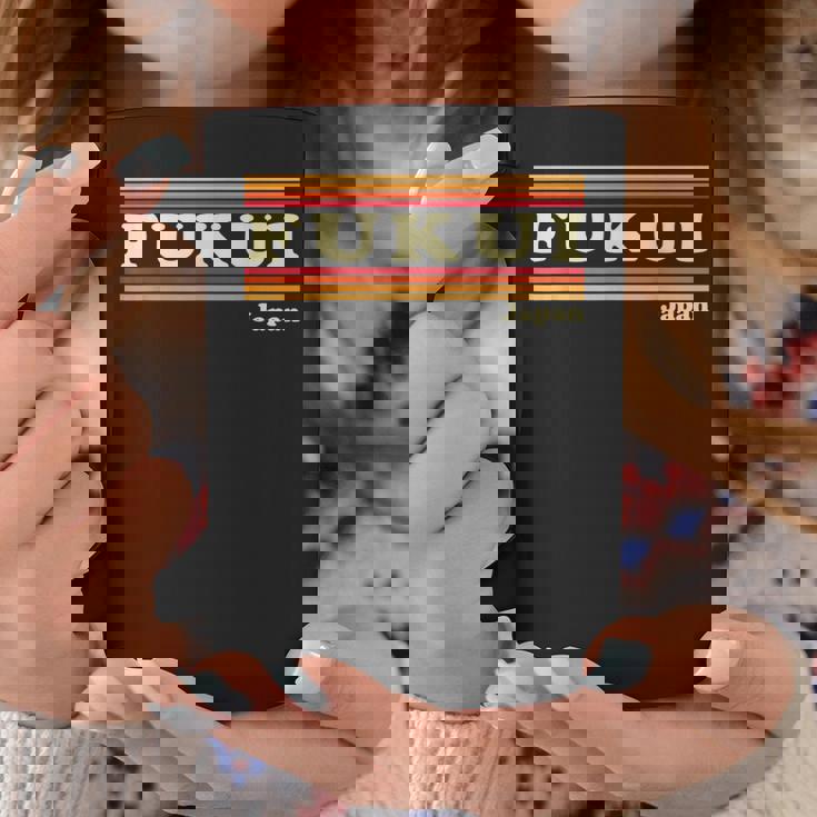 ヴィンテージ 80年代 福井 日本 レトロ グラフィック コーヒーマグ 面白い贈り物