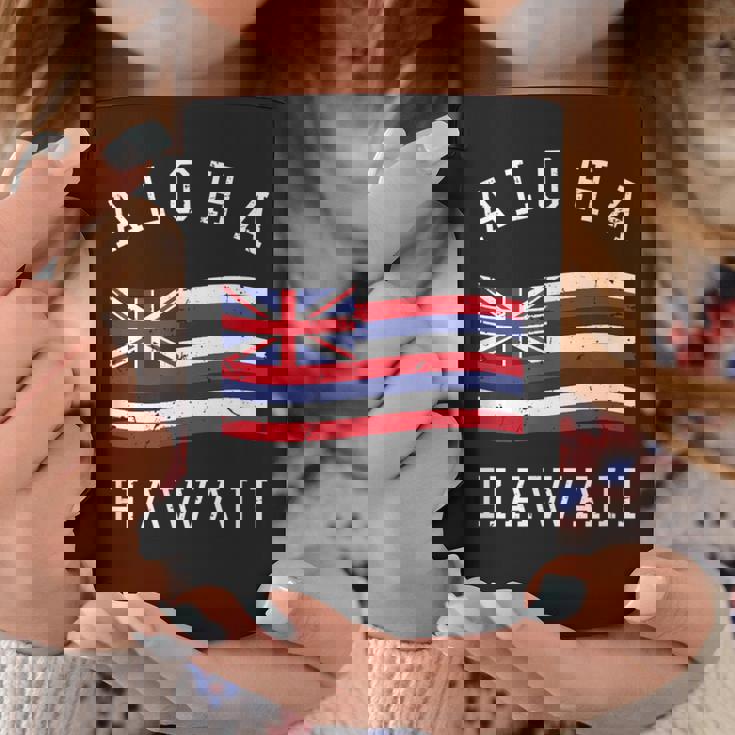 ヴィンテージ アロハ州 ハワイ国旗 ハワイアン 旗 メンズ レディース コーヒーマグ 面白い贈り物