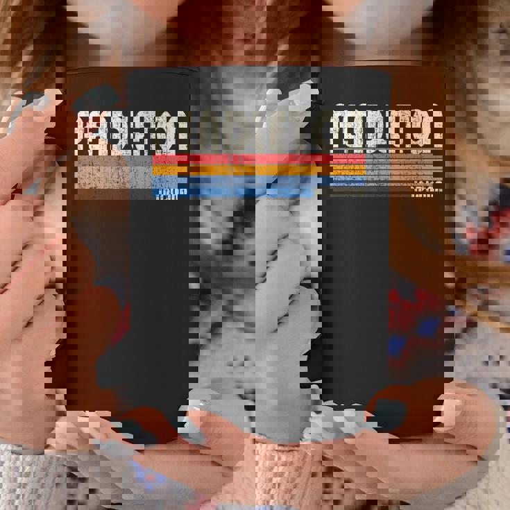 ヴィンテージ レトロ 70年代 80年代スタイル 故郷 ペンドルトン インディアナ州 コーヒーマグ 面白い贈り物