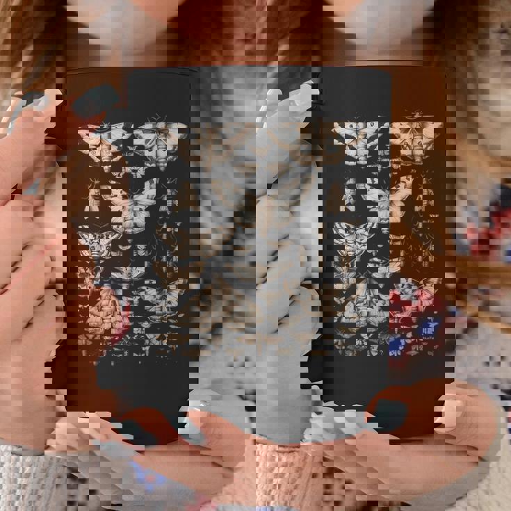 ヴィンテージ 蛾 蝶 自然 イラスト アート コーヒーマグ 面白い贈り物