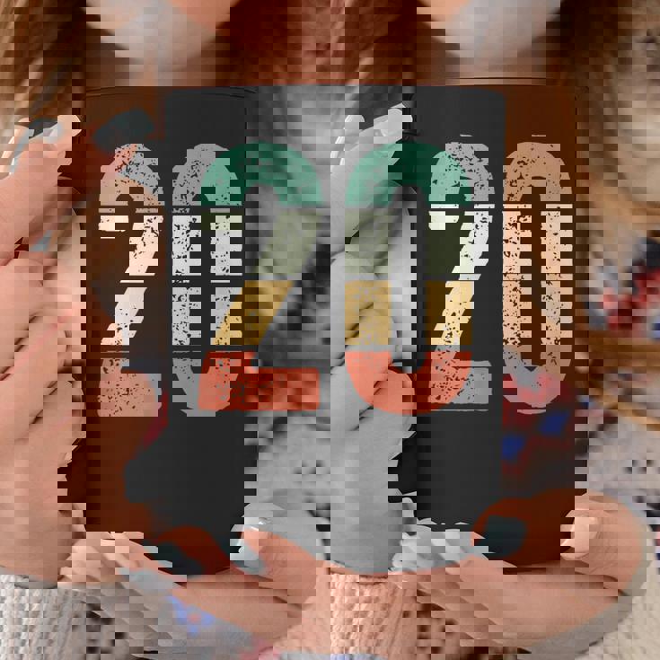 ヴィンテージナンバー20 永遠の20周年記念 コーヒーマグ 面白い贈り物