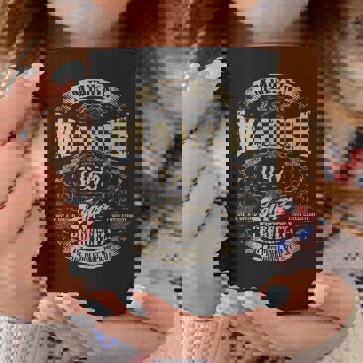 ヴィンテージ還暦伝説 1967年3月 60歳の贈り物 コーヒーマグ 面白い贈り物