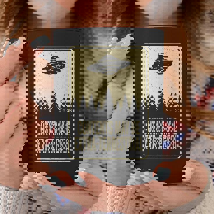 中身は地球外ufo 月曜日 宇宙人宇宙 コーヒーマグ 面白い贈り物