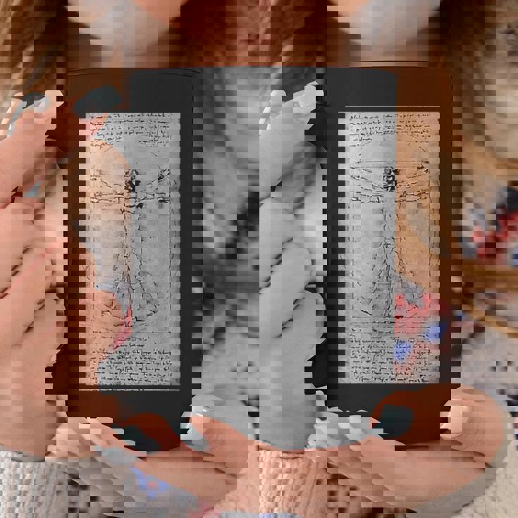 人物レオナルドダヴィンチのプロポーション コーヒーマグ 面白い贈り物