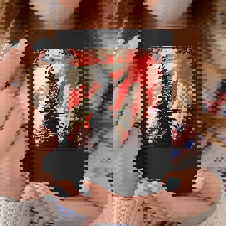 侍 日本のレトロアート 武士道 ヴィンテージ戦士 コーヒーマグ 面白い贈り物