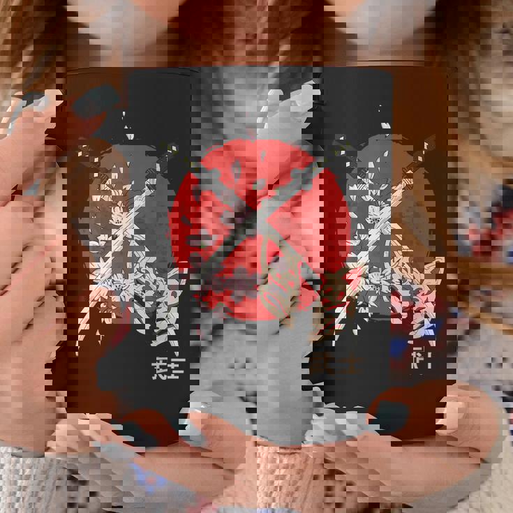 古代日本の桜 侍刀 コーヒーマグ 面白い贈り物