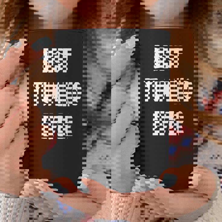 史上最高の Yumiko コーヒーマグ 面白い贈り物