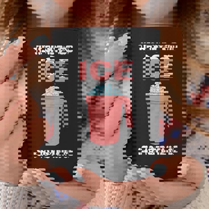 唯一の良い氷は病院の氷 長袖tシャツ コーヒーマグ 面白い贈り物