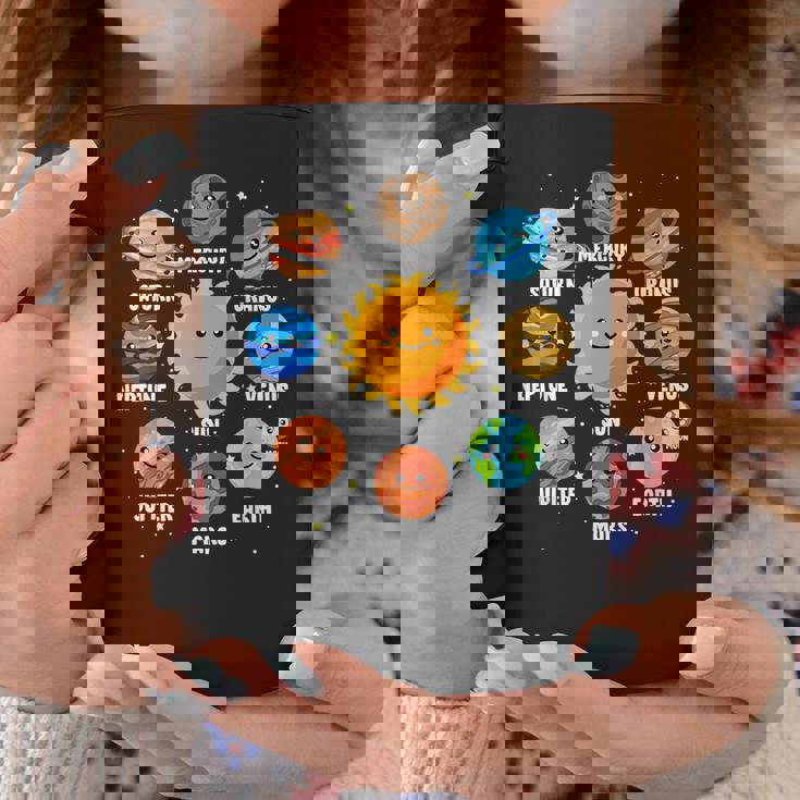 太陽系 9つの惑星 かわいい惑星 恋人 宇宙 天文学 コーヒーマグ 面白い贈り物