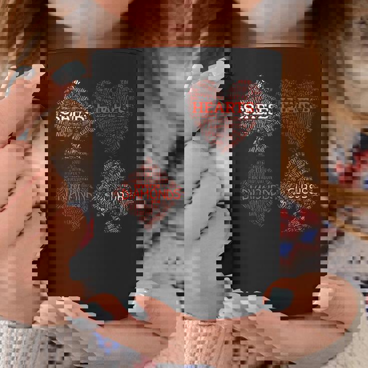 契約橋条件入札 重複カードゲーム Wordart コーヒーマグ 面白い贈り物