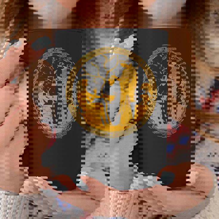 女神アテナと英雄ヘラクレス古代ギリシャ美術神話 コーヒーマグ 面白い贈り物