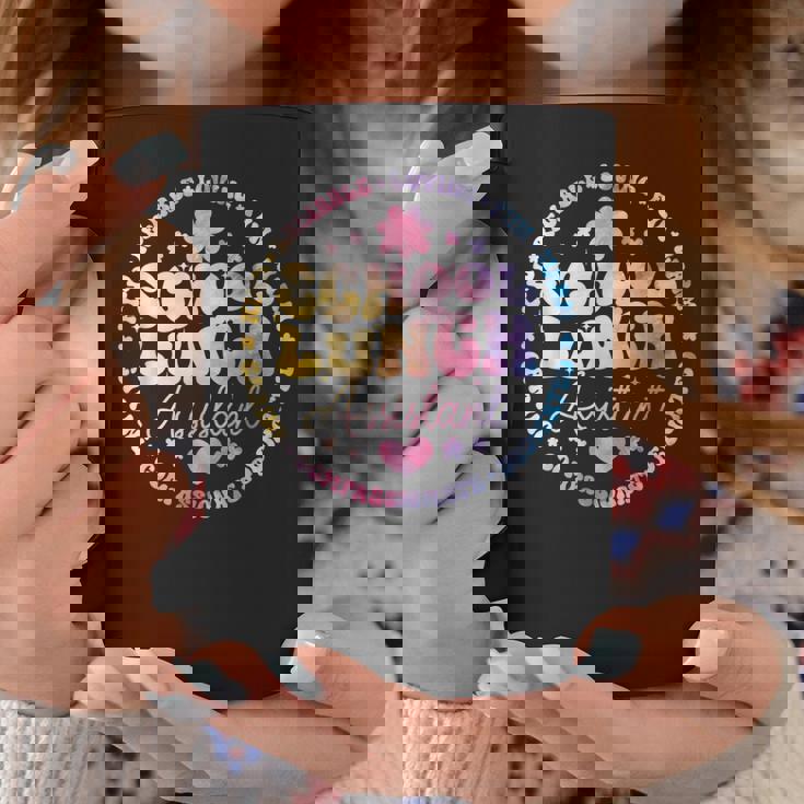 学校給食アシスタントマネージャー フードサービスクルースクワッド コーヒーマグ 面白い贈り物