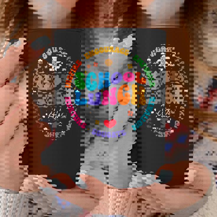 学校給食補佐官 フードサービスクルーヘルパースクワッド コーヒーマグ 面白い贈り物