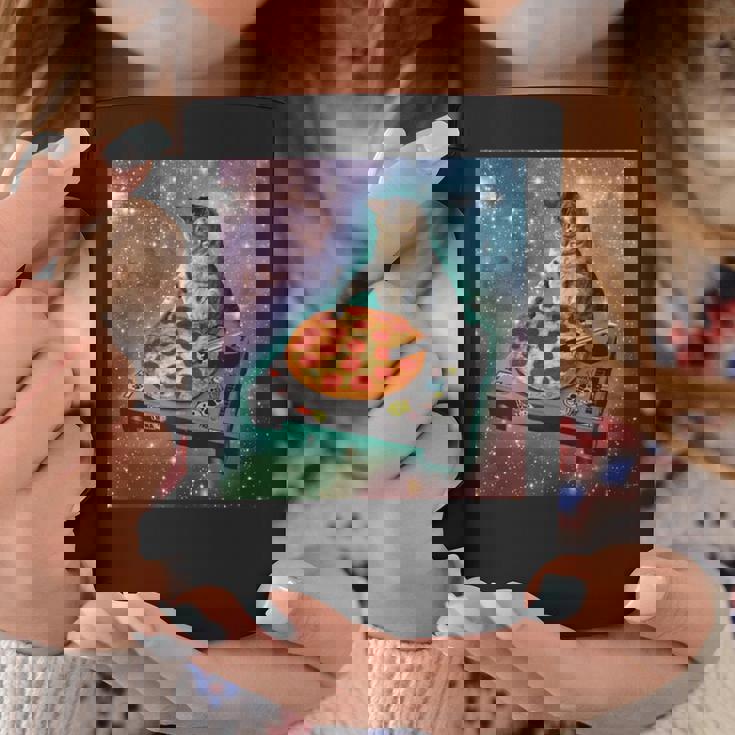 宇宙猫ピザミーム銀河宇宙キティ子猫面白いかわいいpace Cat Galaxy Universe Meme コーヒーマグ 面白い贈り物
