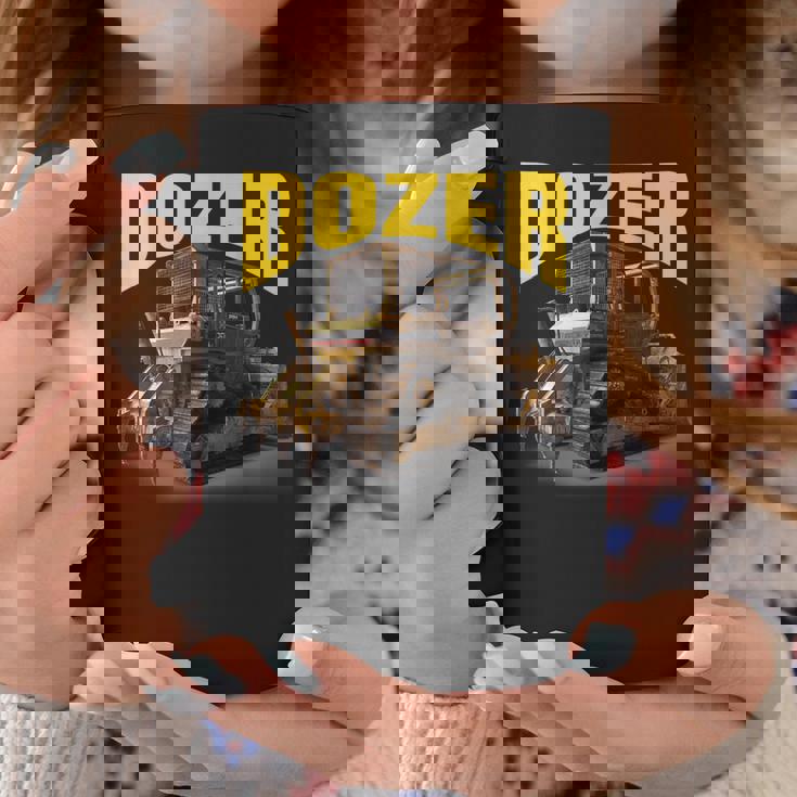 完璧な重機ブルドーザーtシャツ コーヒーマグ 面白い贈り物