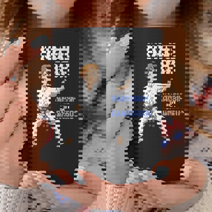 少年空手 キッズ空手ファイター格闘技 コーヒーマグ 面白い贈り物