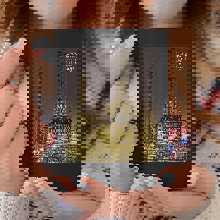 工場夜景 -Factory Nightiew- コーヒーマグ 面白い贈り物