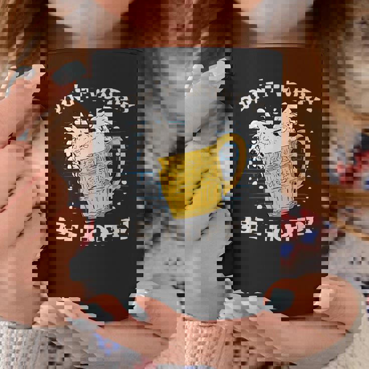 心配しないで、ホッピー・ブリューワー・ホップス・ビール コーヒーマグ 面白い贈り物