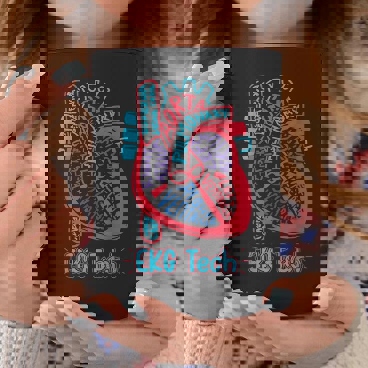 心電図技術者 心臓の各部位 看護師 循環器科 ギフト コーヒーマグ 面白い贈り物