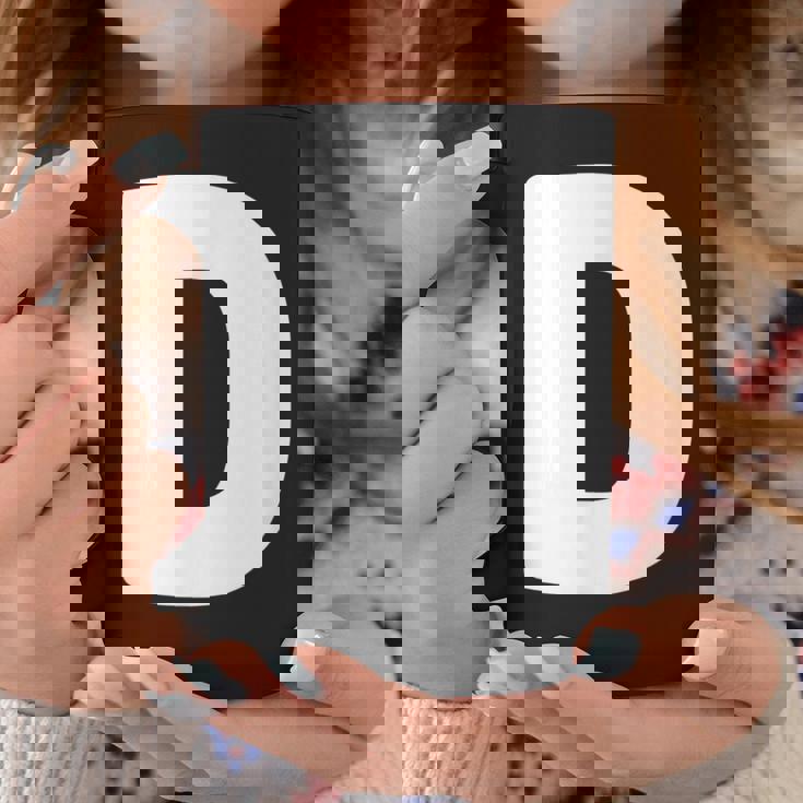 文字d 大文字 アルファベット モノグラム イニシャル コーヒーマグ 面白い贈り物