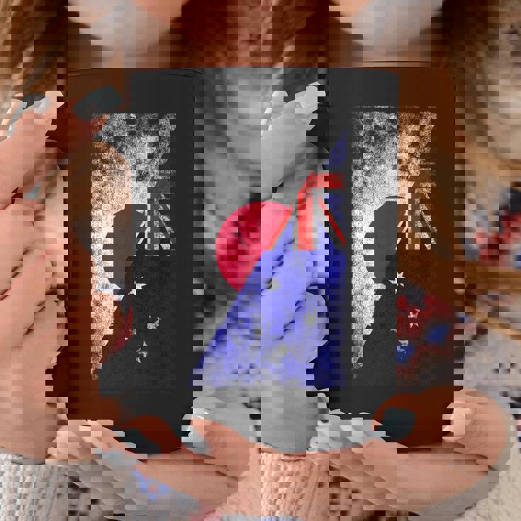 日本とオーストラリアの国旗 日本オーストラリア。 コーヒーマグ 面白い贈り物