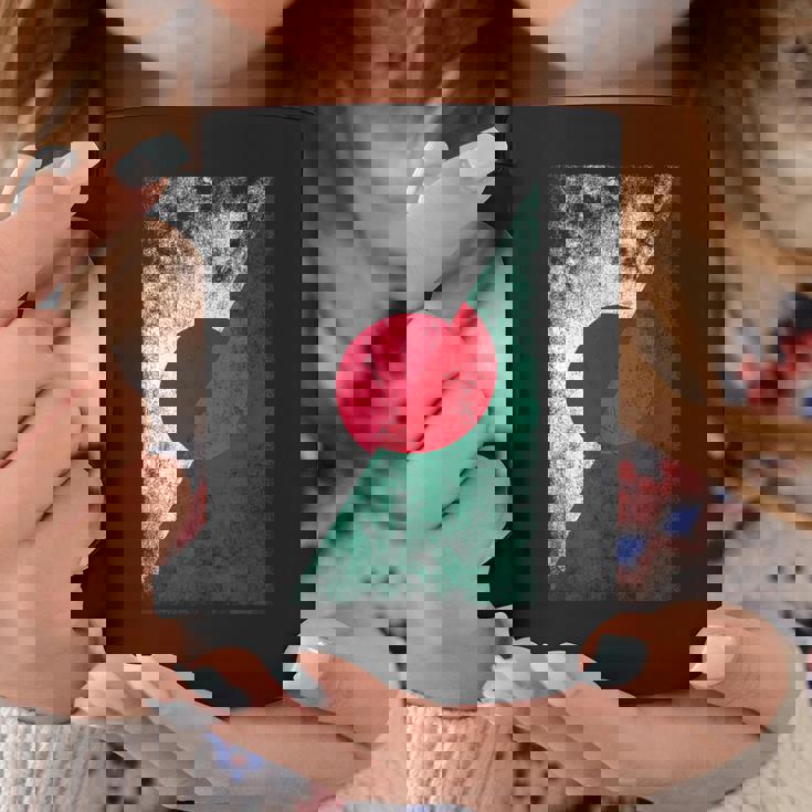 日本とバングラデシュの旗 日本のバングラデシュ コーヒーマグ 面白い贈り物