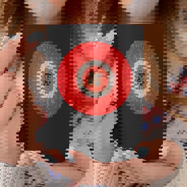 日本の伝統柄紅白傘 コーヒーマグ 面白い贈り物