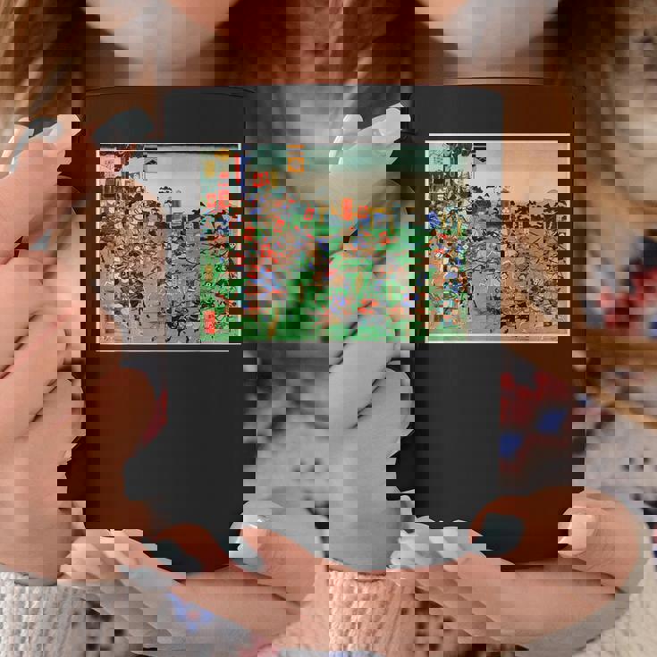 日本レトロアート 歌川国吉 2陸軍の戦い コーヒーマグ 面白い贈り物