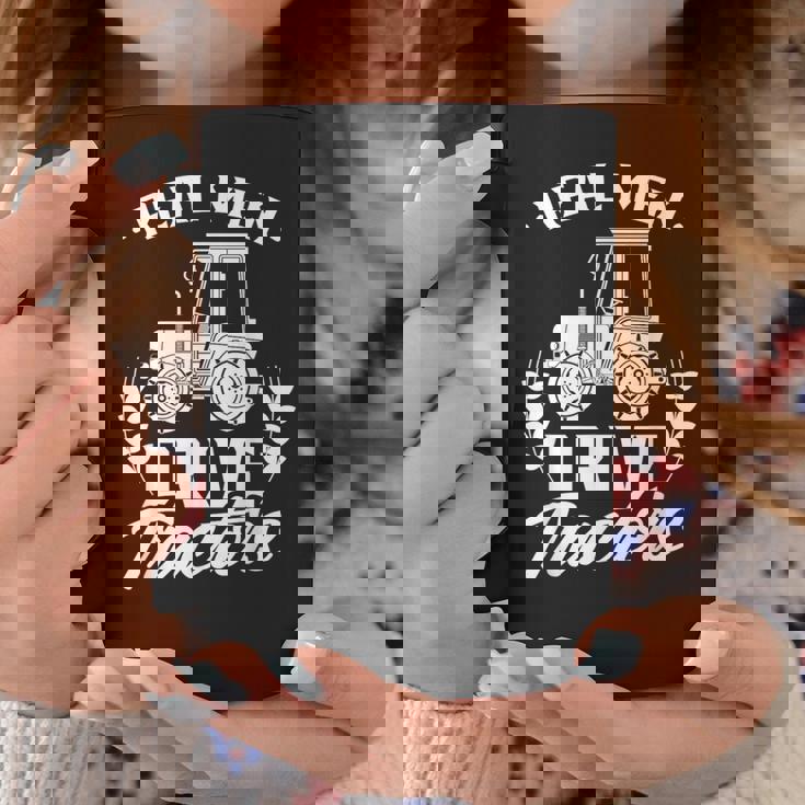 本物の男はトラクターを運転する 農作業 ランチ 農家 ファーム コーヒーマグ 面白い贈り物