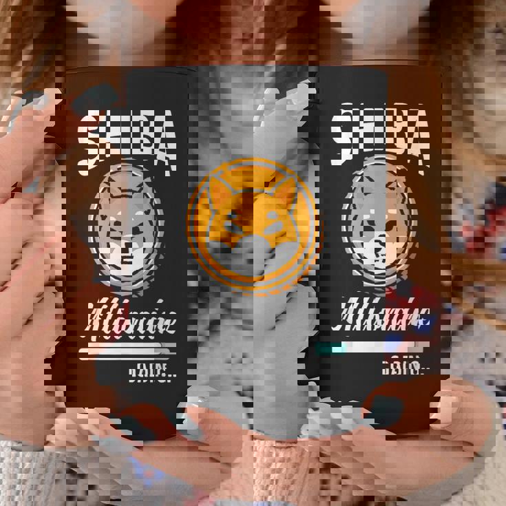 柴億万長者積載 おもしろトークンコイン 柴犬クリプト コーヒーマグ 面白い贈り物