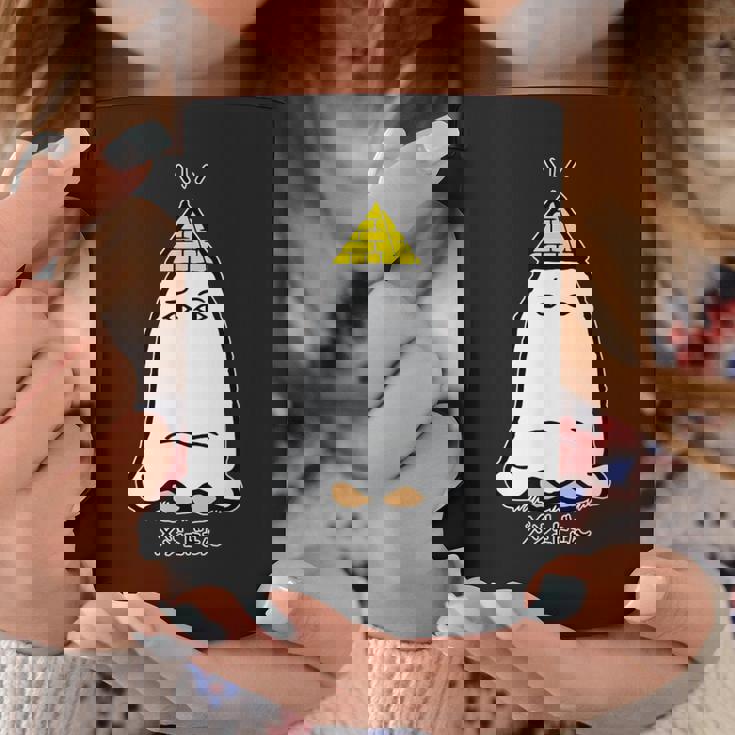 正座するメジェドさん コーヒーマグ 面白い贈り物