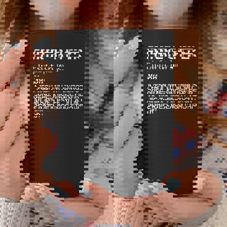 消防士の定義 コーヒーマグ 面白い贈り物