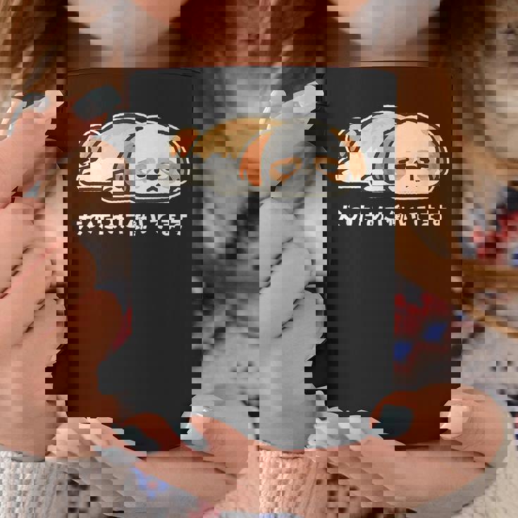 犬のために働いてます シーズー ゆるかわ犬イラスト コーヒーマグ 面白い贈り物